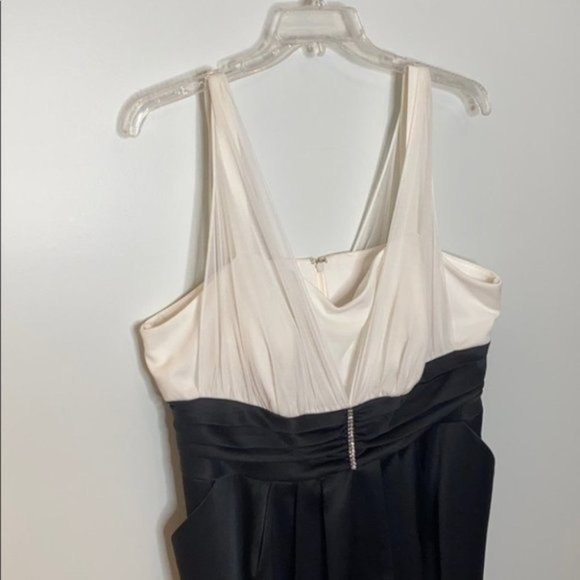 Laura Plus Women Sleeveless Empire Pencil Skirt Cocktail Dress Plus Size 20W - Picture 3 of 14